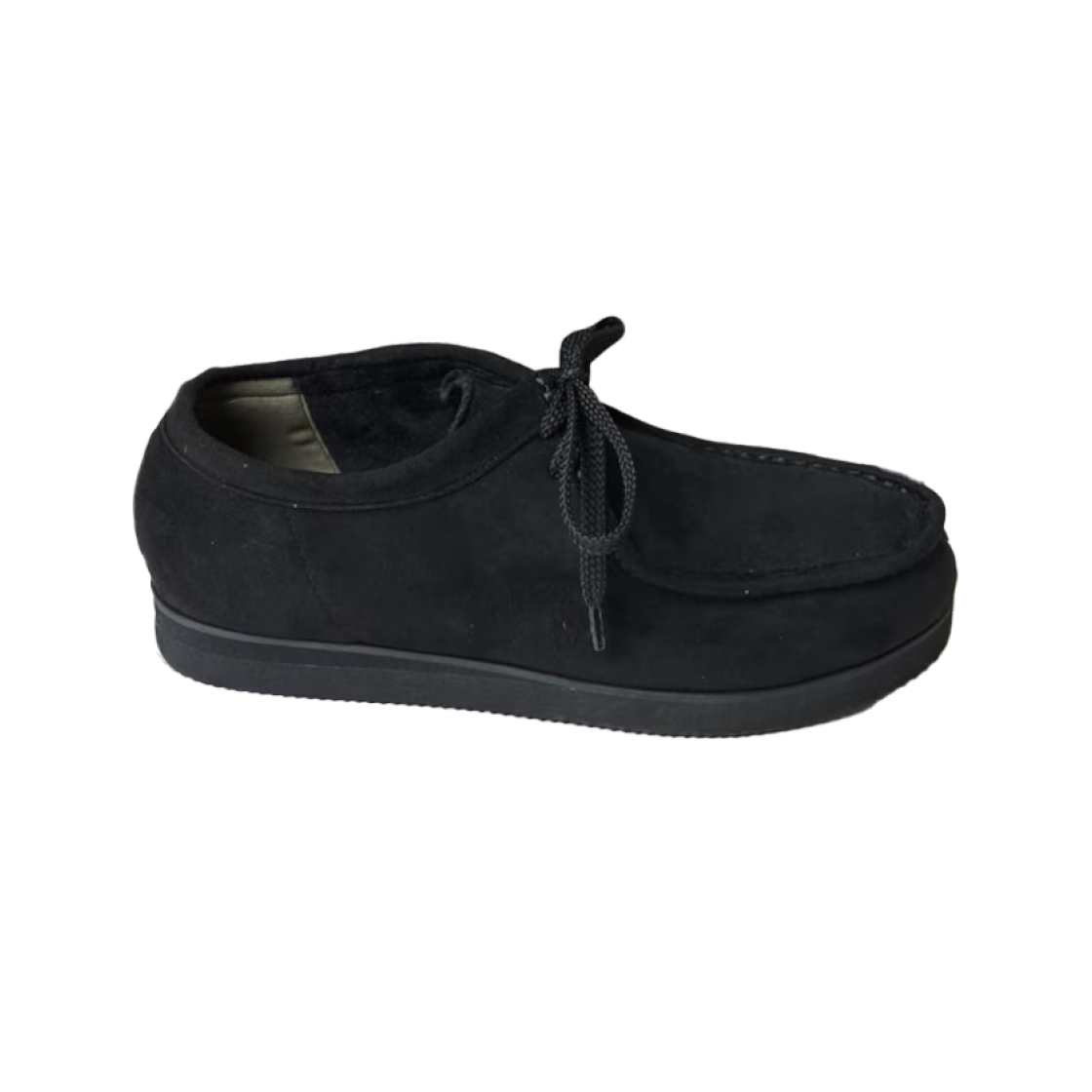 프릭스 스토어 레더렛 SW 로우컷 모카신 블랙(Freak's Store Leatherette SW Low-Cut Moccasin Black)
