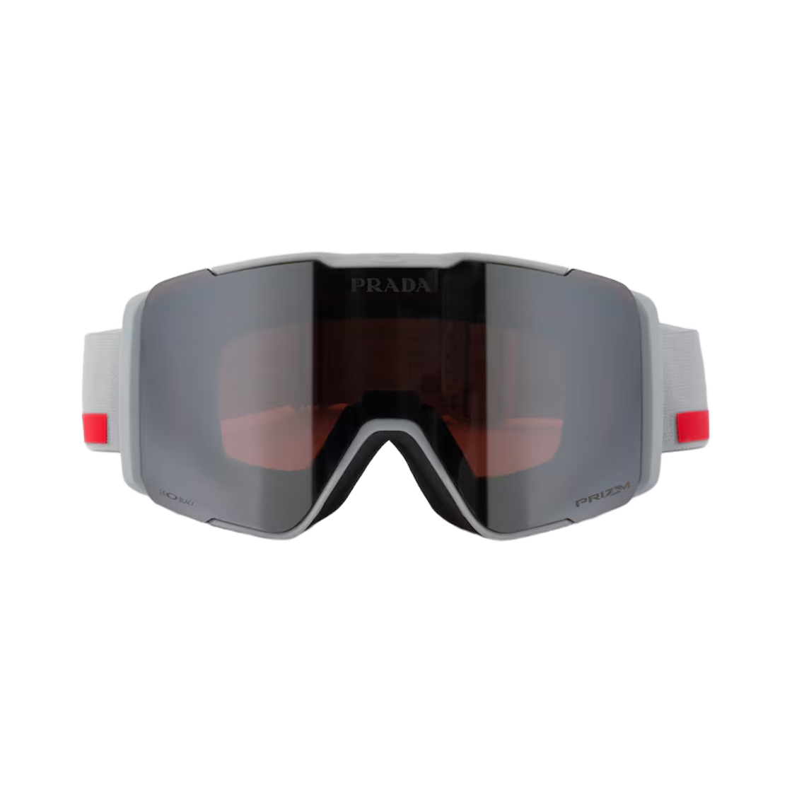 SPSB01-E591-FE753 Prada Linea Rossa By Oakley Snow Goggle with Interchangeable Lenses Black Iced Lenses