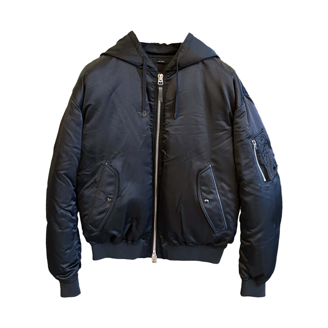 톰포드 후드 패딩 자켓 블랙(Tom Ford Hoodie Padded Jacket Black)