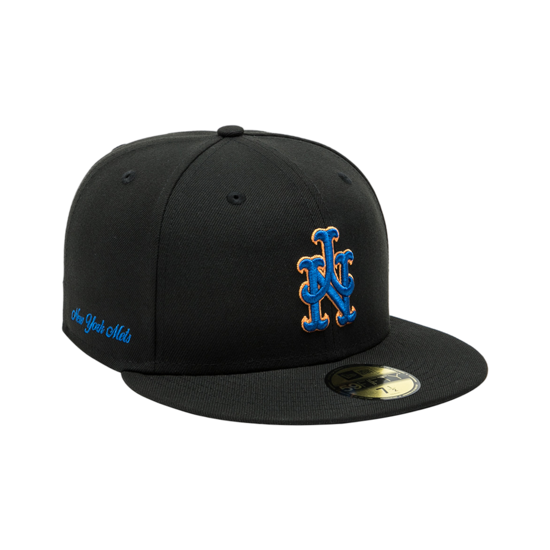 뉴에라 MLB 뉴욕 메츠 업사이드 다운 피티드캡 블랙(New Era MLB New York Mets Upside Down Fitted Cap Black) - 2