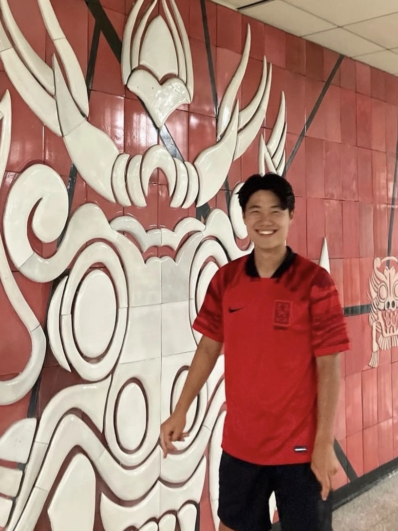 Nike Korea Dri-Fit Stadium Home SS Jersey Global Red - Asia (Non Marking Ver.) 착용 스타일