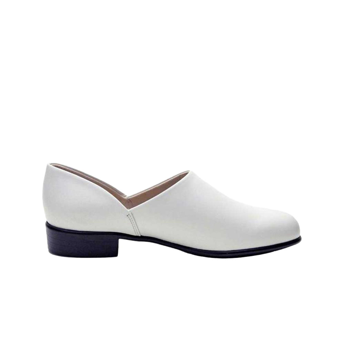 하루타 SD150 화이트 여성 스포크 로퍼(Haruta SD150 White Spock Loafer)