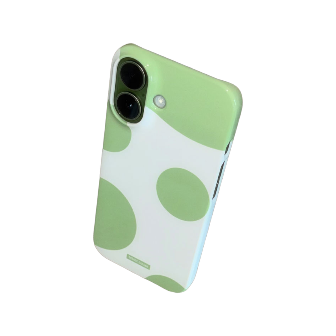 비비블 하우스 연두도트 폰케이스(BIBIBL HOUSE Light Green Dots Phone Case) - 2