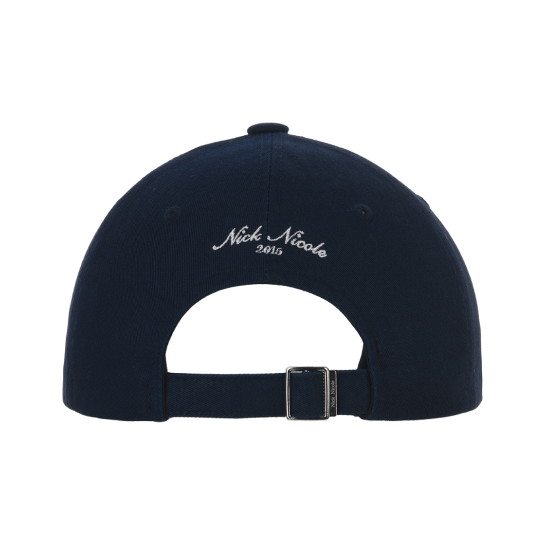 닉앤니콜 니콜 레터링 볼 캡 네이비(NICK&NICOLE Nicole Lettering Ball Cap Navy) - 2
