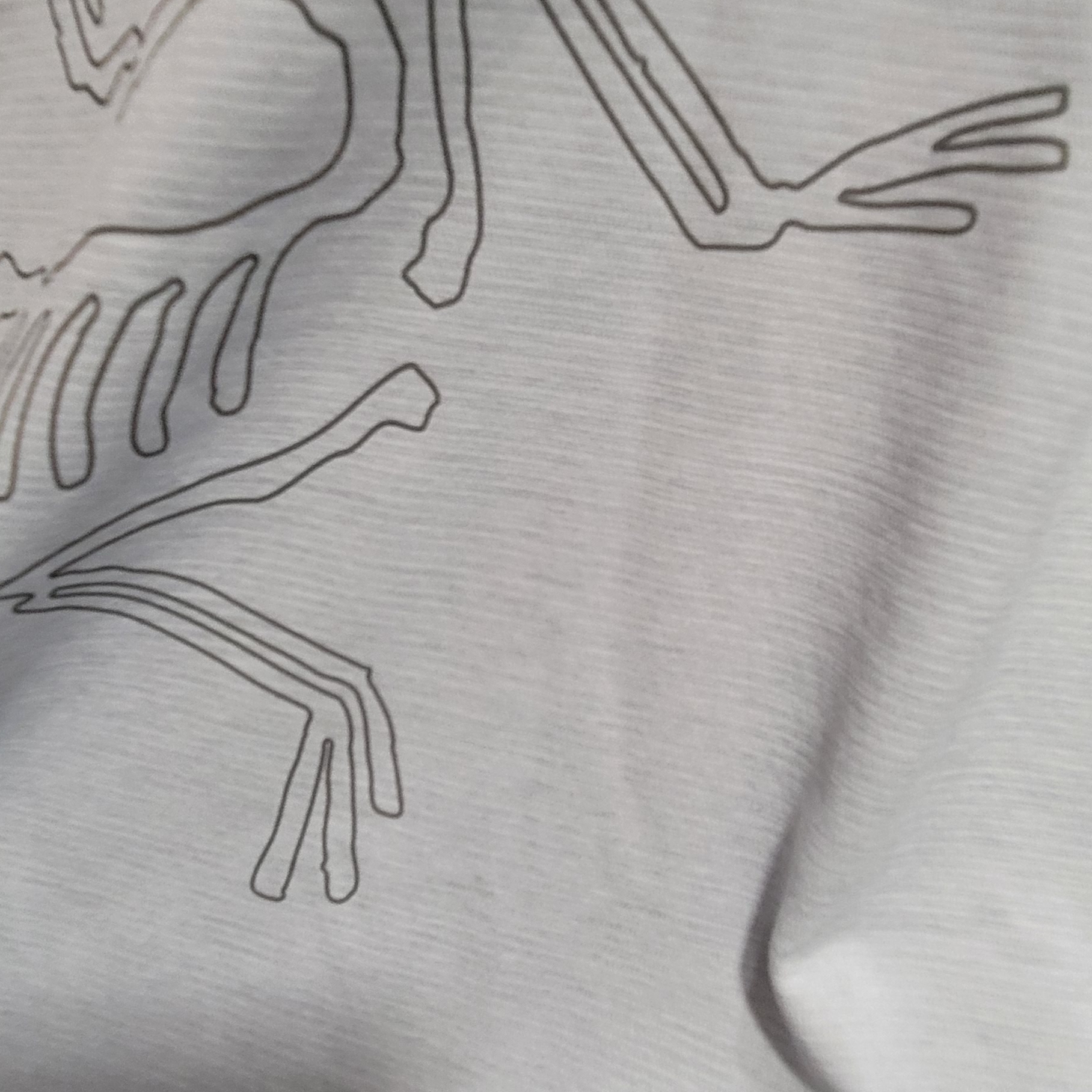 Arc'teryx Cormac Logo SS T-Shirt Atmos Heather 착용 스타일 - 2