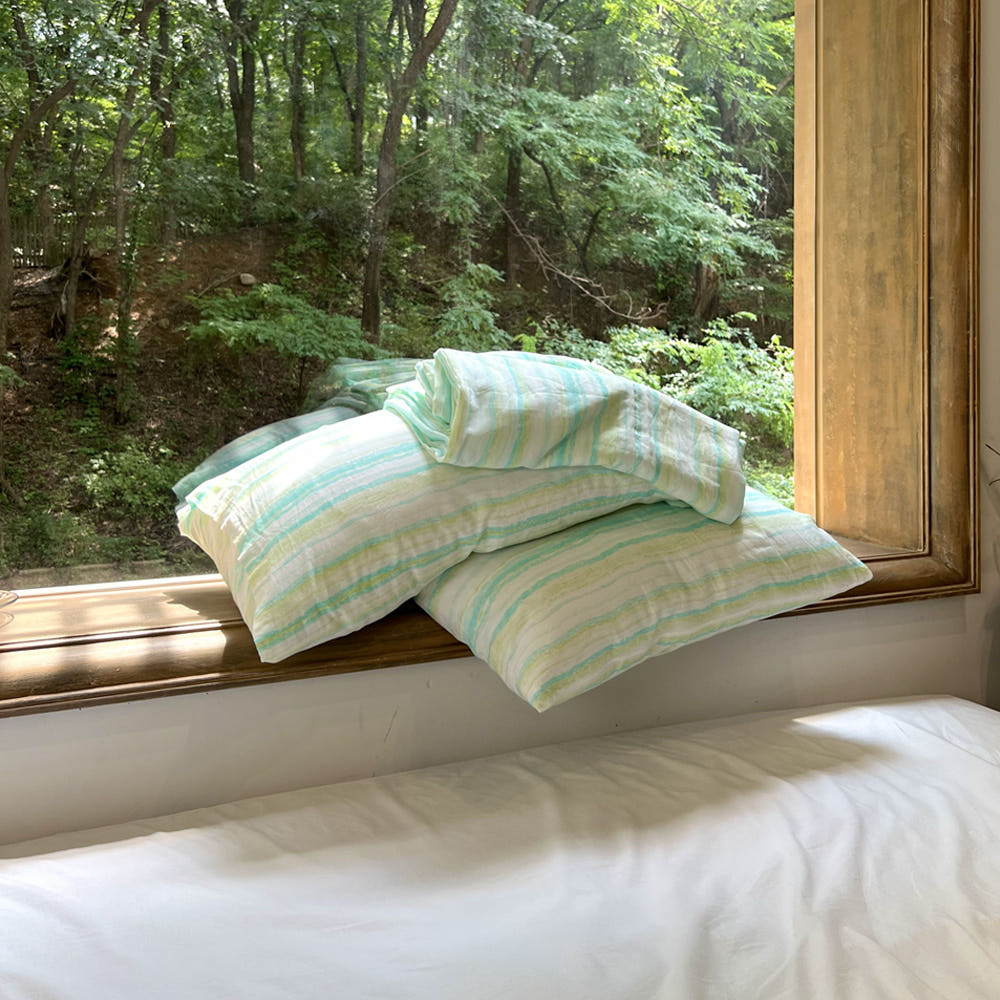 수풀 100% 텐셀 이불커버 모달이불 QK(200x230cm)(MUSEONGHWA Forest Tencel modal blanket cover QK(200x230cm)) - 3