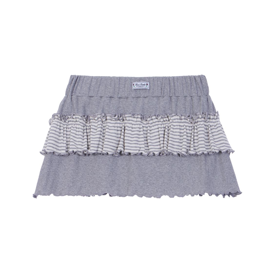 로제프란츠 캉캉 프릴 미니 스커트 그레이(Rosefrantz Cancan Frill Mini Skirt [Gray])