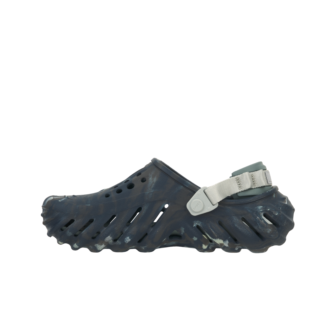 크록스 에코 마블드 클로그 블랙 샌드 멀티(Crocs Echo Marbled Clog Black Sand Multi) - 3