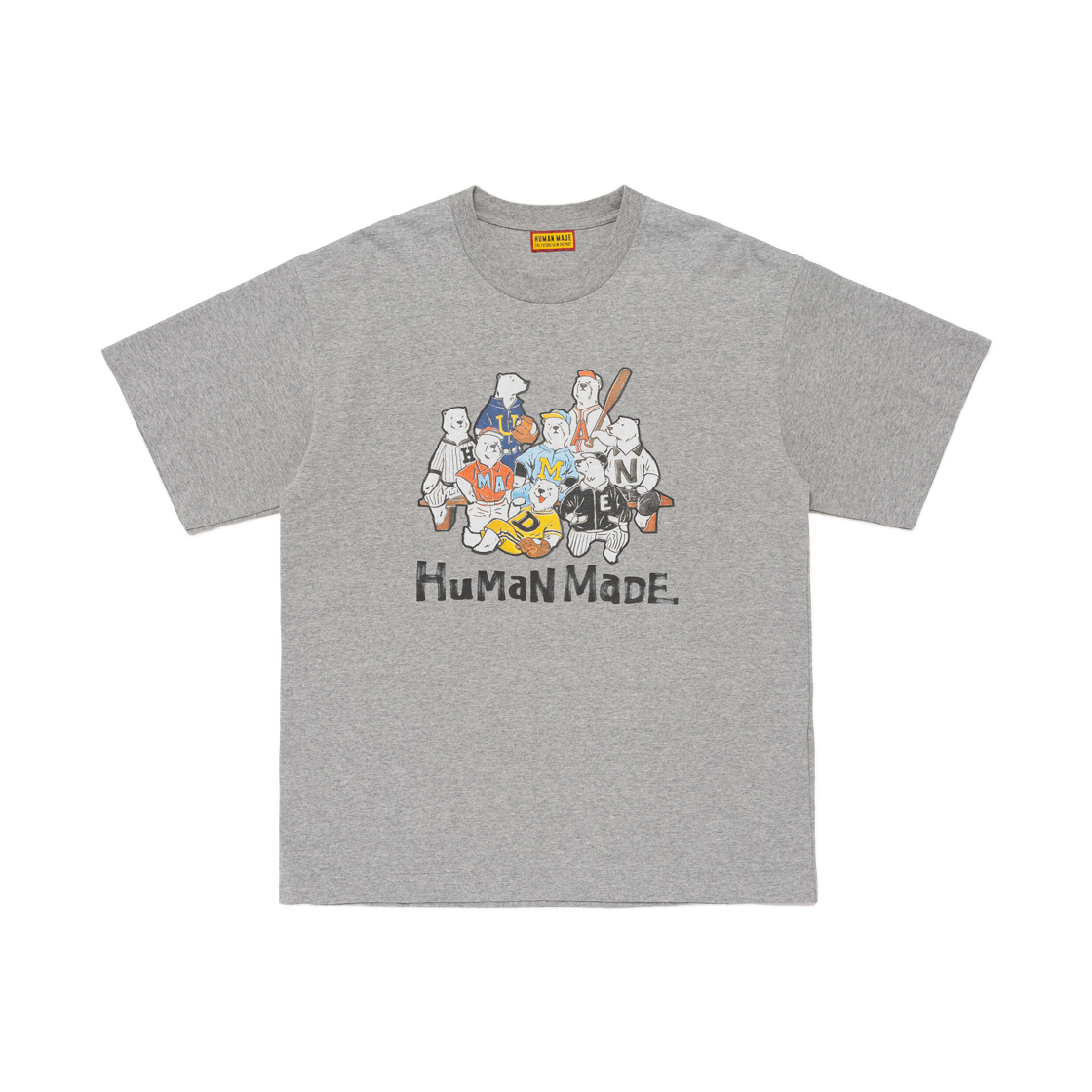 HM31CS009 Human Made Graphic T-Shirt Gray