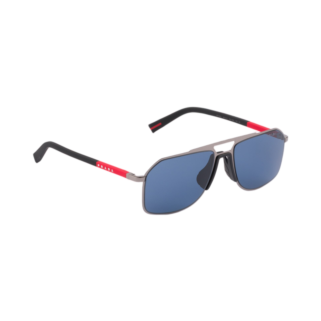 프라다 리네아 로사 선글라스 오션 블루 렌즈(Prada Linea Rossa Sunglasses Ocean Blue Lenses) - 2