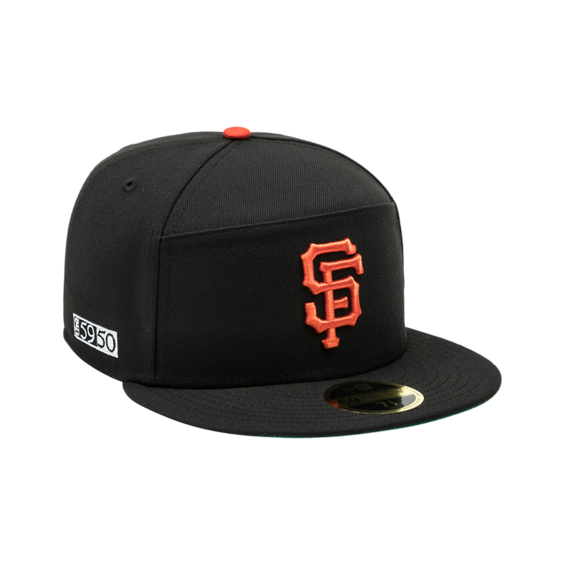 뉴에라 59피프티 데이 MLB 샌프란시스코 자이언츠 스플릿 패널 피티드캡 블랙(New Era 59Fifty Day MLB San Francisco Giants Split Panel Fitted Cap Black) - 2