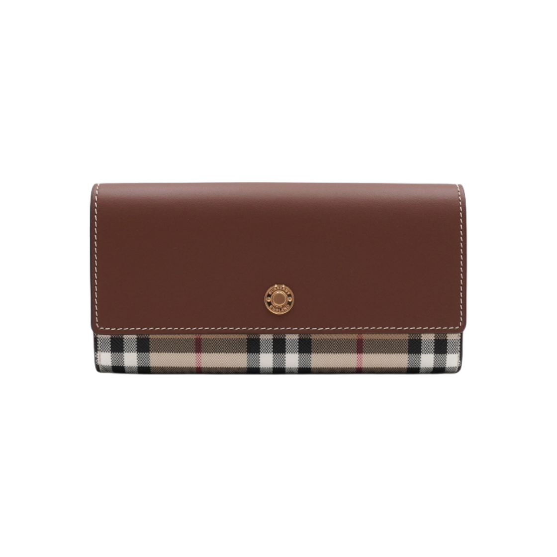 IT4DOS7SNDGB Burberry Vintage Check Continental Flap Wallet
