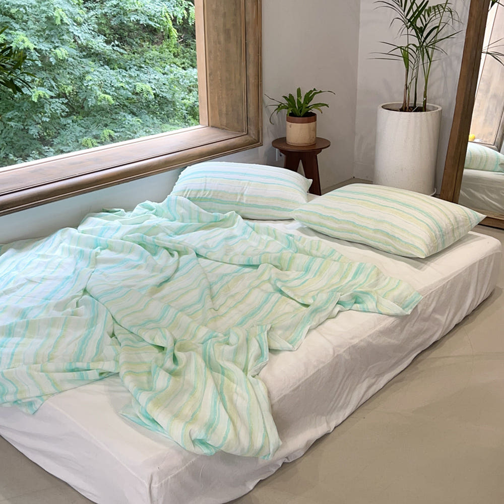 수풀 100% 텐셀 이불커버 모달이불 QK(200x230cm)(MUSEONGHWA Forest Tencel modal blanket cover QK(200x230cm)) - 2