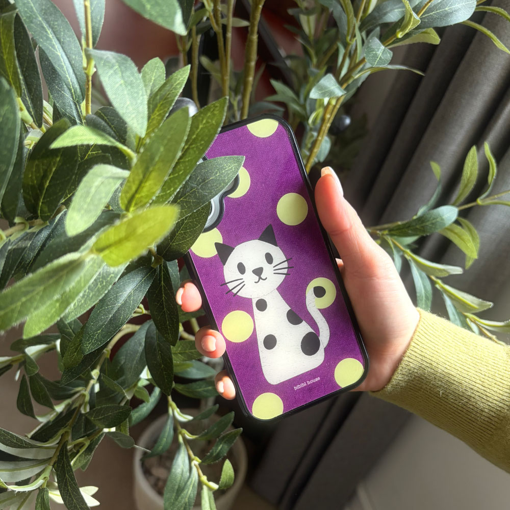 비비블 하우스 맥세이프 페이퍼 캣 폰케이스(BIBIBL HOUSE Magsafe Paper Cat Phone Case) - 2
