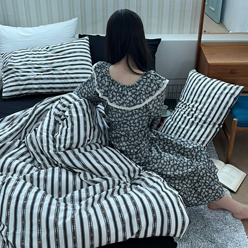 무성화 에곤 에스닉 60수 순면 베개커버 50x70 cm(MUSEONGHWA Egon Ethnic 60 Pure Cotton Pillow Cover 50x70 cm) - 3