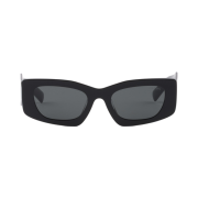 Prada Sunglasses with Triangle Logo Slate Gray Lenses