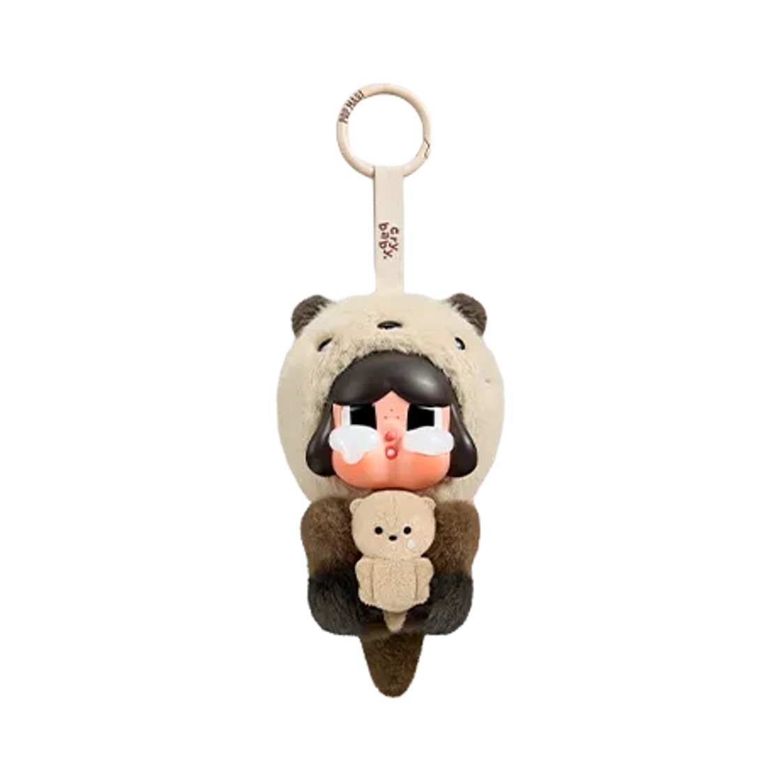 팝마트 크라이베이비 눈물 바다 시리즈 인형 키링 씨 오더 (개봉 박스)(Pop Mart Crybaby Cry Me An Ocean Series Vinyl Plush Pendant The Sea Otter (Opened Case)) - 1