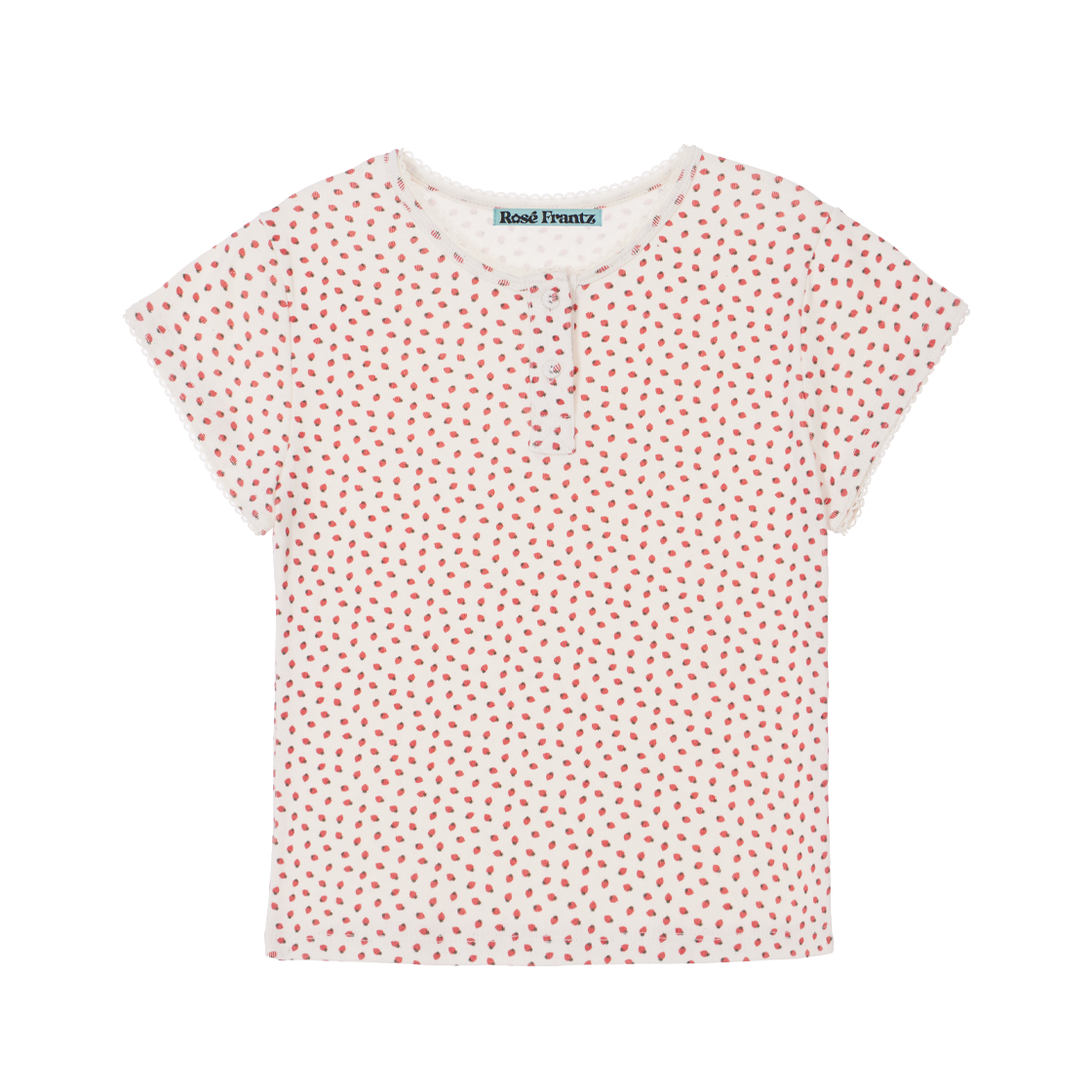 로제프란츠 로즈 앤 베리 라운지 티셔츠 아이보리(Rosefrantz Rose & Berry Lounge T-shirt [Ivory]) - 1