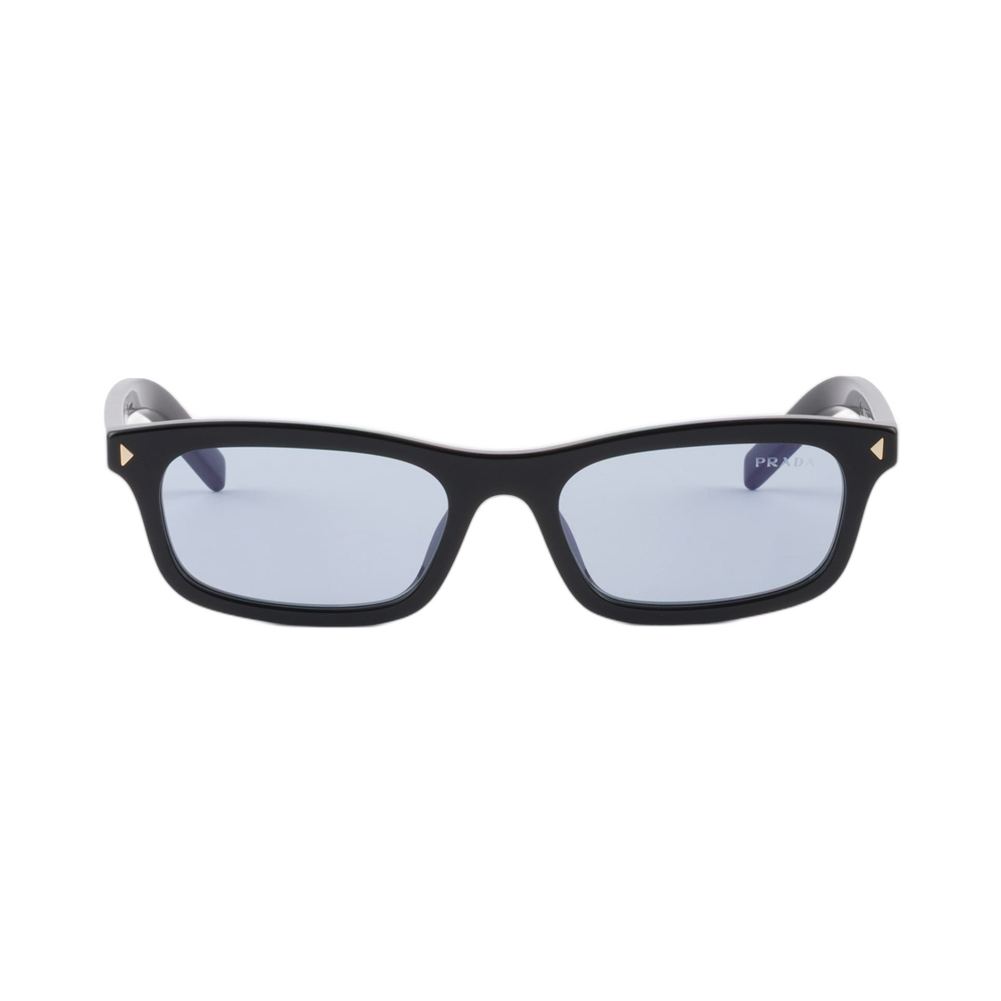 SPRD05-E16K-FE30W Prada Sunglasses with The Iconic Metal Plaque Crystal Ultraviolet Lenses