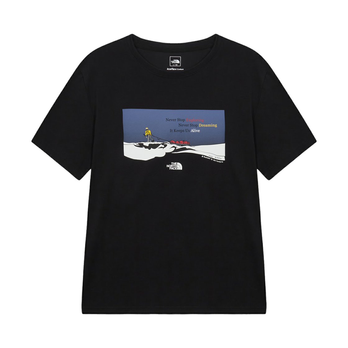 NT7US63A The North Face 69Days Expedtion S/S R/ T-Shirt 2 Black - 26SS