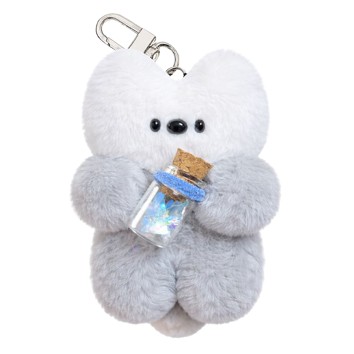 찌콩상점 핸드메이드 달빛해달 고앵 키링(ZZICONG STORE Handmade Moonlight Otter Cat Keyring)