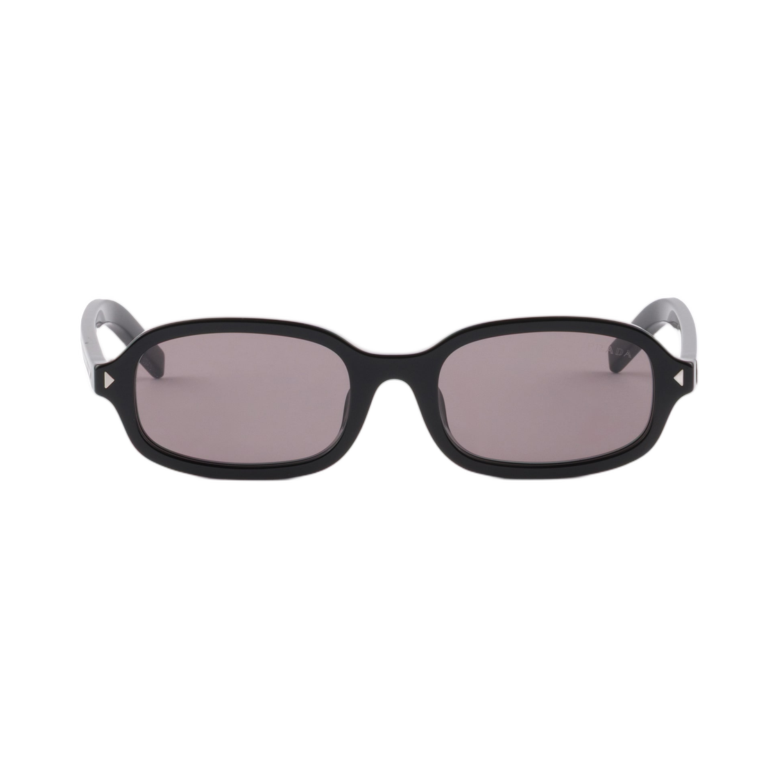 SPRD06-E16K-FE03D Prada Sunglasses with The Iconic Metal Plaque Crystal Maroon Lenses