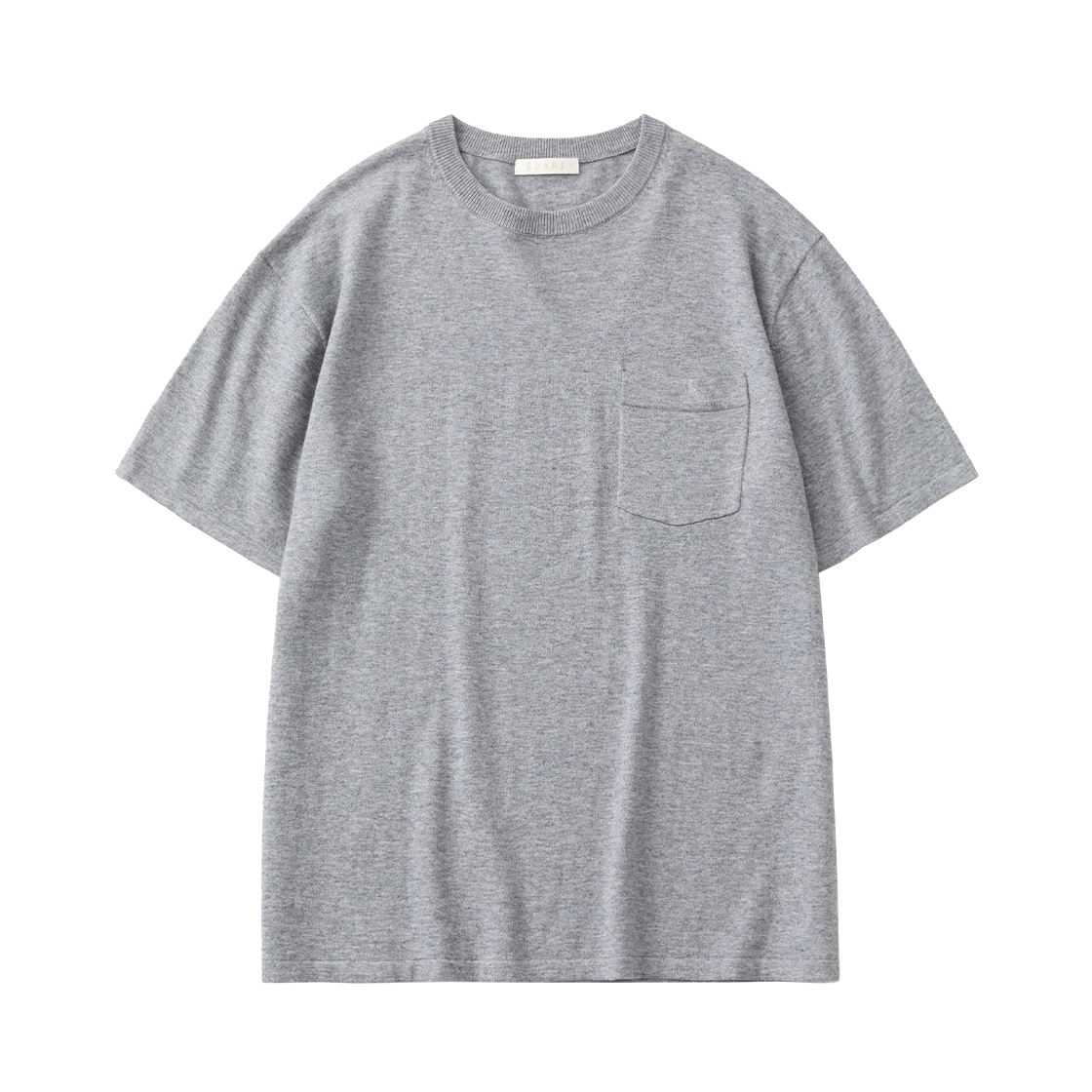 (우먼)코튼 썸머 울 보이 하프 니트 멜란지((W) Suare Women Cotton Summer Wool Boy Half Knit Melange)