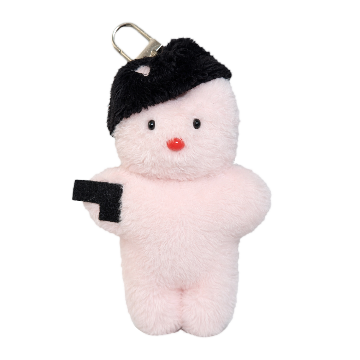 찌콩상점 핸드메이드 하찮은 츄르강도 고앵 키링(ZZICONG STORE Handmade Early Ver. Churu Thief Cat Keyring) - 3