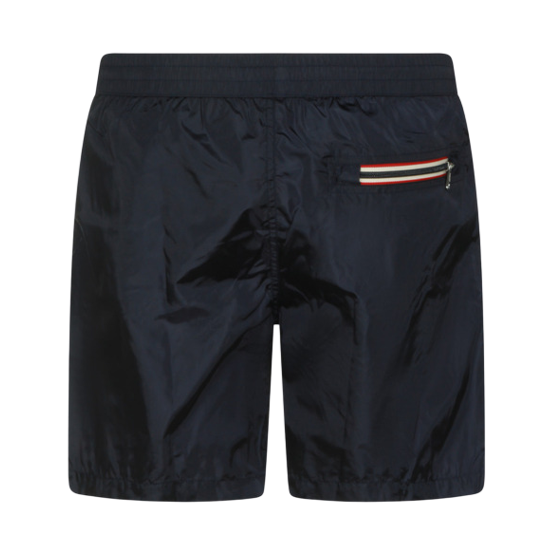 몽클레르 로고 패치 스윔 쇼츠 네이비 블루 - 26SS(Moncler Logo Patch Swim Shorts Navy Blue - 26SS) - 2