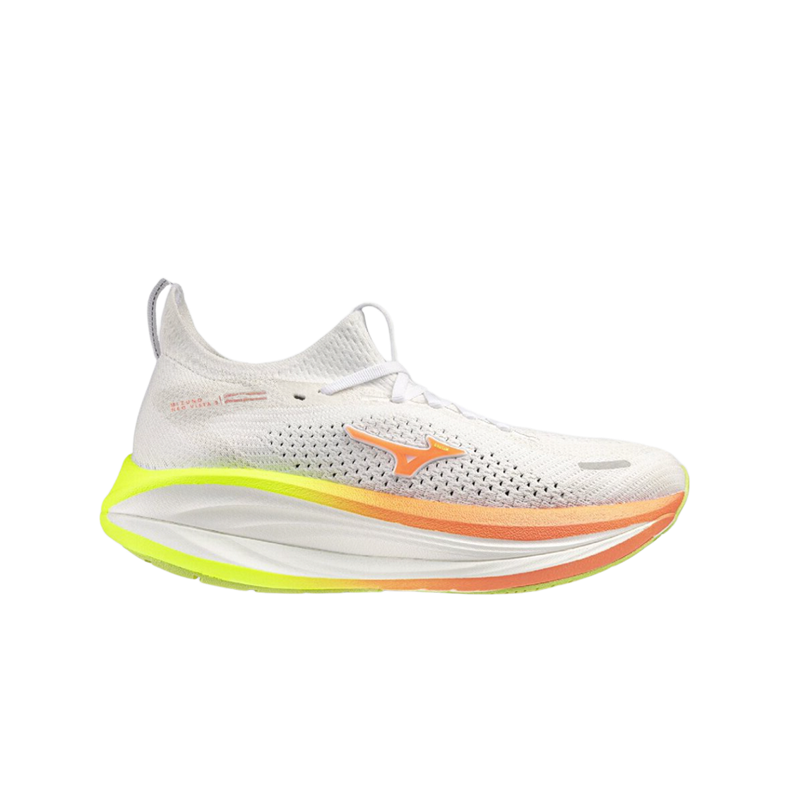 J1GW261071 (W) Mizuno Neo Vista 3 White Coral Pink