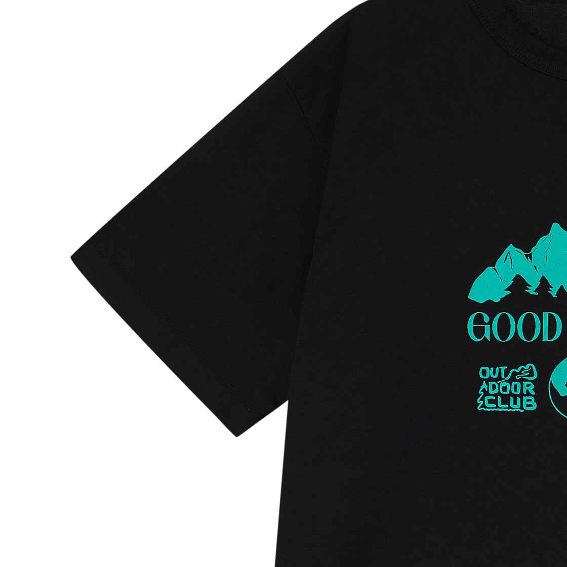 난가 에코 하이브리드 굿 브레스 티 블랙 - 26SS(Nanga Eco Hybrid Good Breath Tee Black - 26SS) - 5