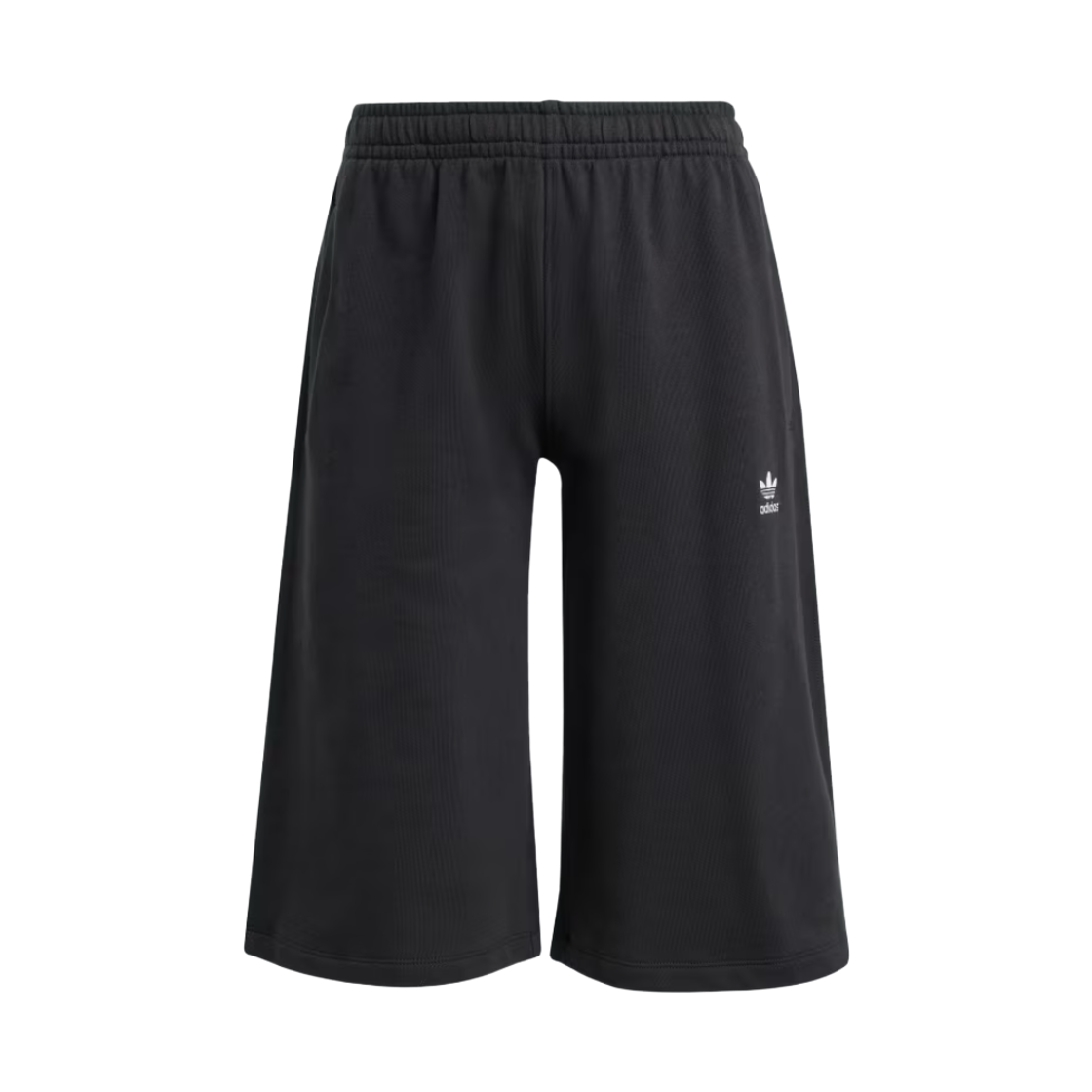 KC9165 (W) Adidas Originals Essentials French Terry Long Shorts Black - KR Sizing