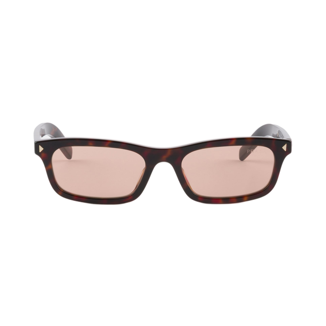 SPRD05-E17N-FE50W Prada Sunglasses with The Iconic Metal Plaque Crystal Lenses