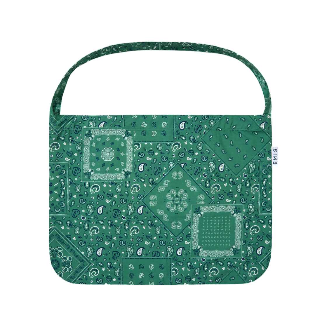 - Emis Logo Paisley Eco Bag Green