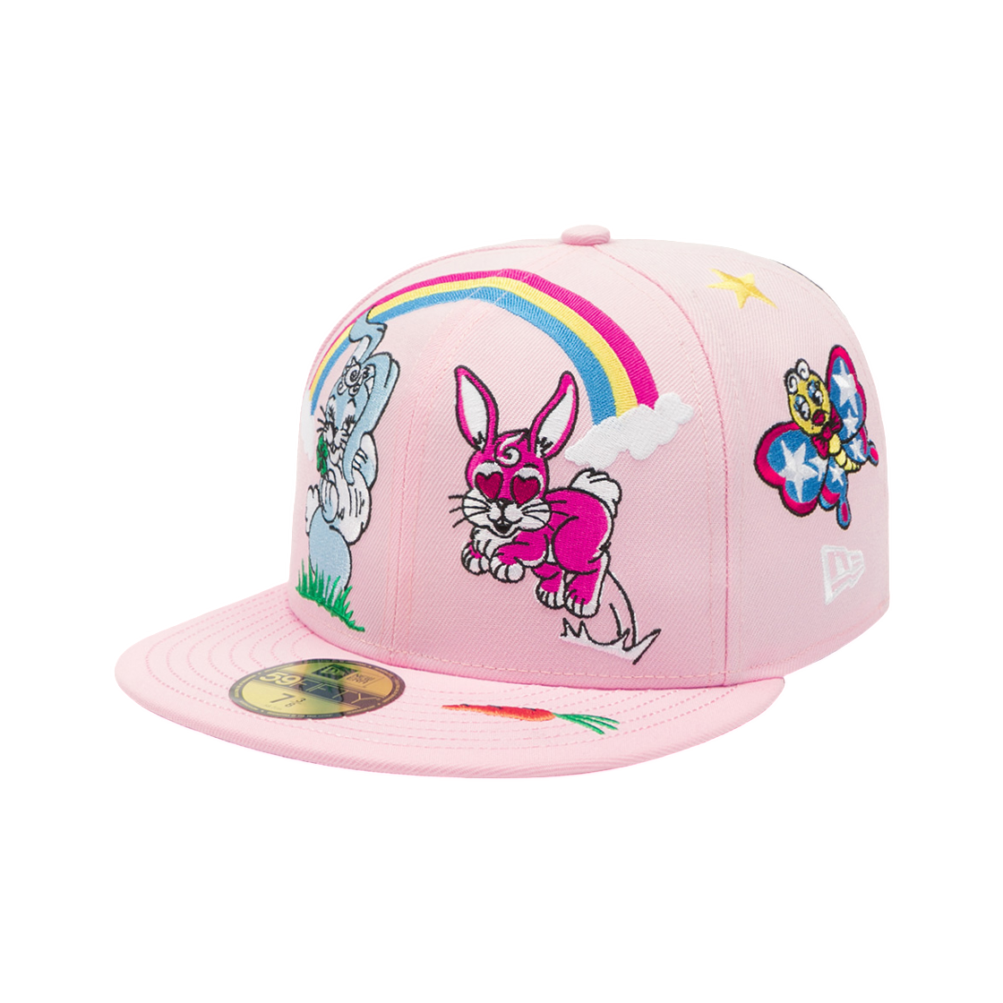 60771006 New Era Kenzo Fitted Cap Pink