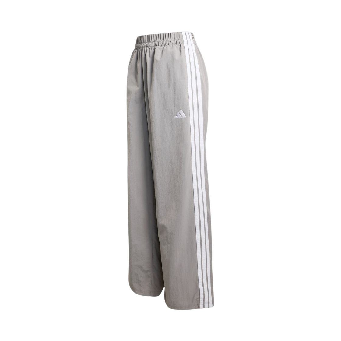 JZ6903 (W) Adidas Sportswear Iconic Woven Wide Track Pants Charcoal Solid Grey - KR Sizing