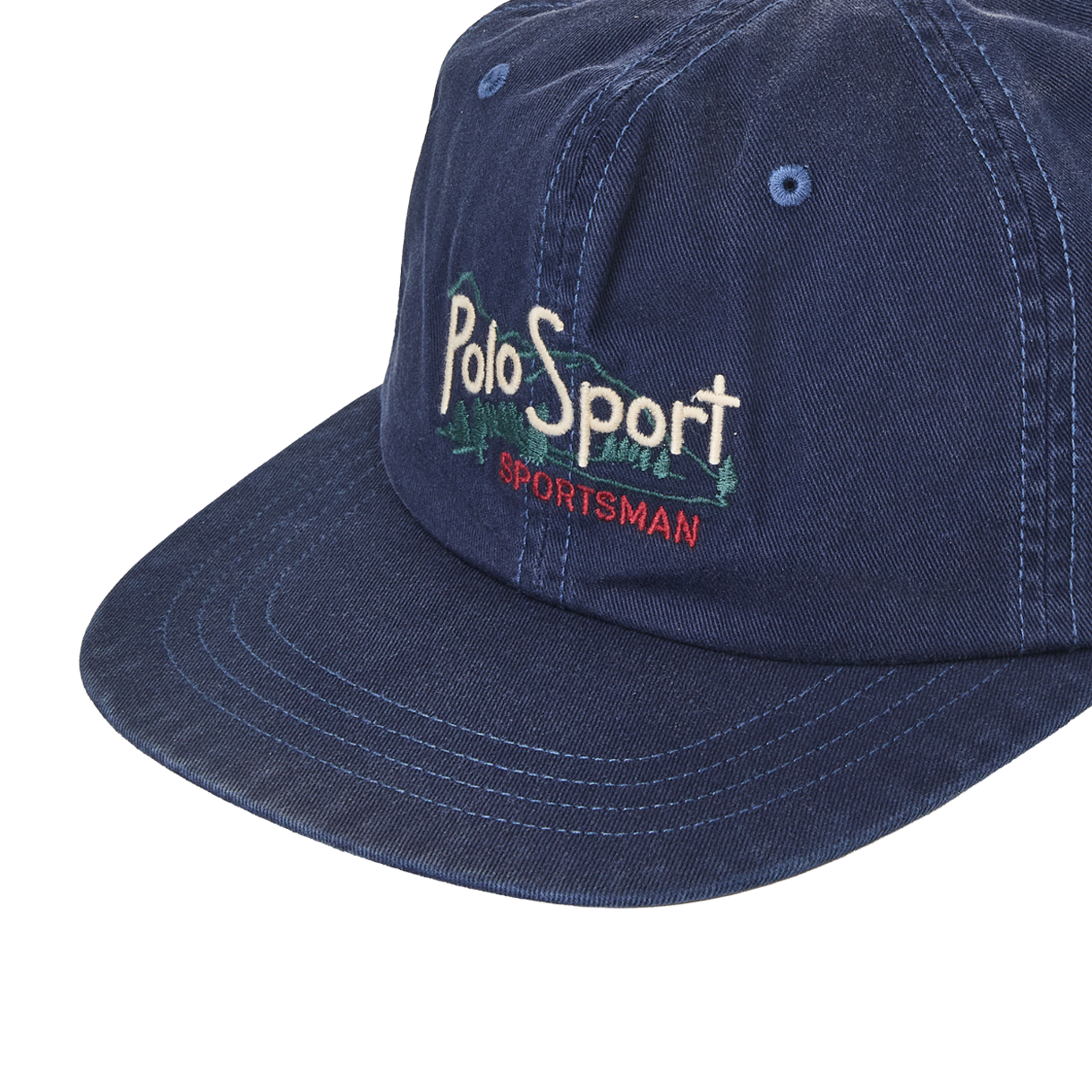 [10%적립] 폴로 랄프 로렌 엠브로이더 트윌 볼 캡 뉴포트 네이비 - 26SS([10%적립] Polo Ralph Lauren Embroidered Twill Ball Cap Newport Navy - 26SS) - 5