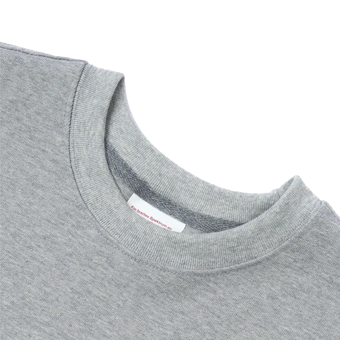 베를린 포토북 디스트리뷰션 002 비에프브이 센터 로고 티 그레이(Berlin Photobook Distribution 002 BFV Center Logo Tee Grey) - 4