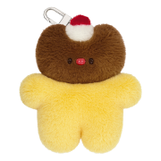 ZZICONG STORE Handmade Pudding Cat Keyring