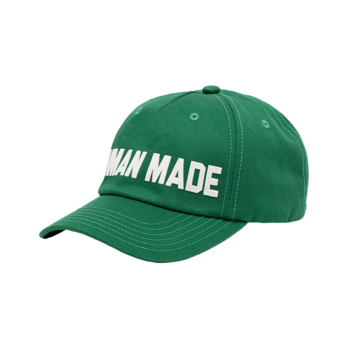 HM31GD020 Human Made 5 Panel Twill Cap Green