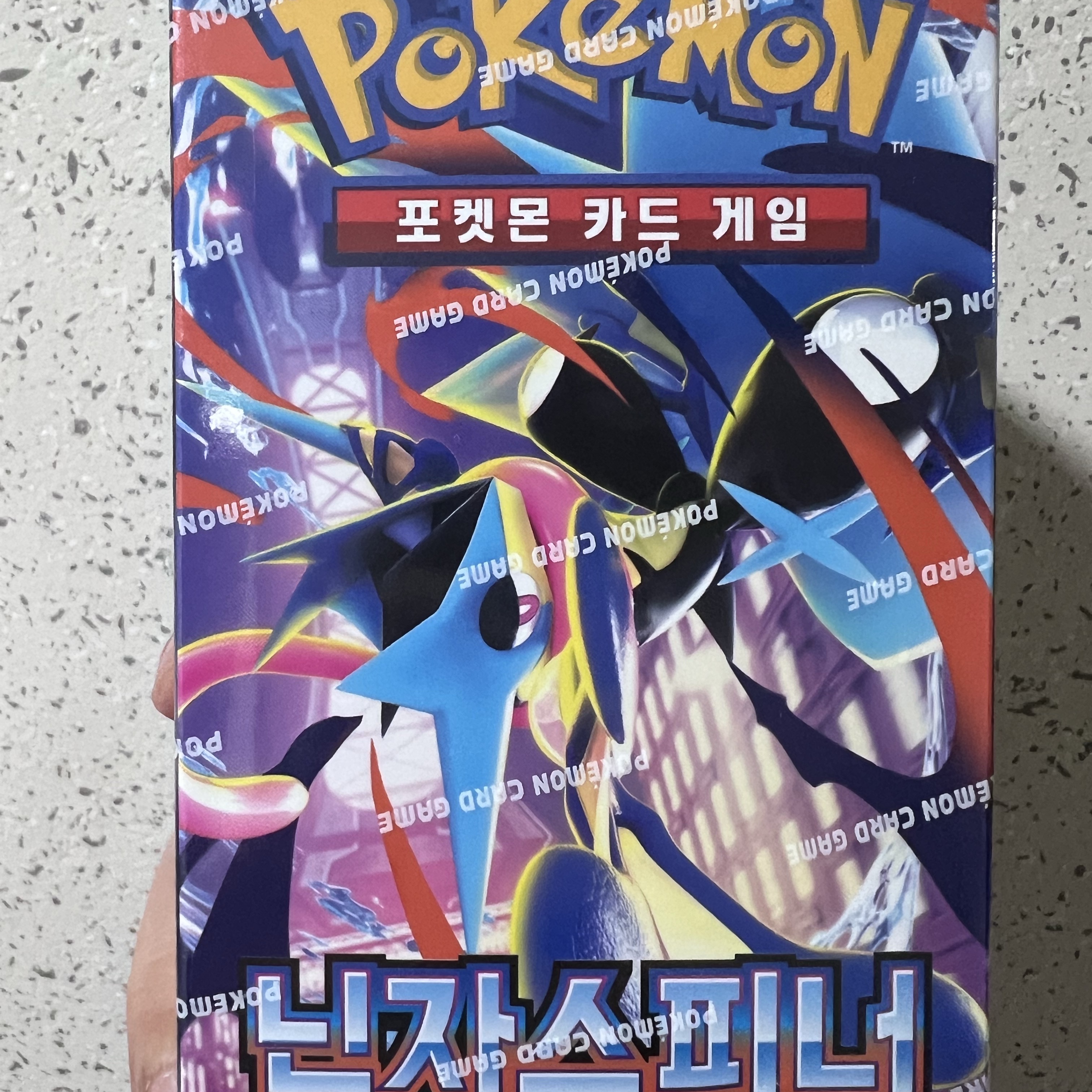 Pokemon TCG MEGA Expansion Pack Ninja Spinner 1 Box (Pack of 30/Korean Ver.) 착용 스타일