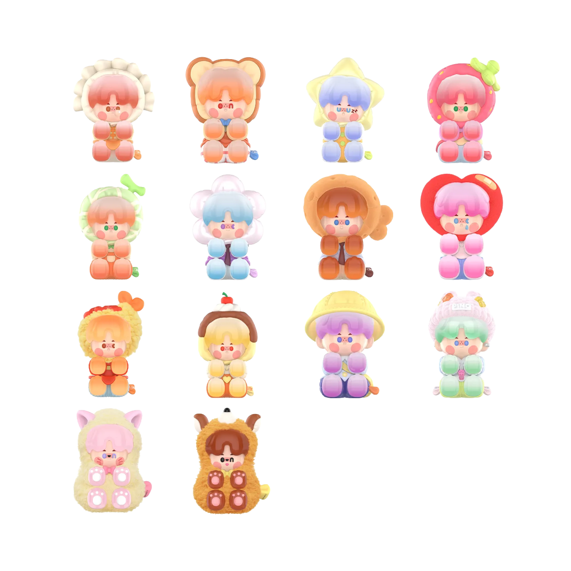 팝마트 너만의 인형 시리즈 피규어 미개봉 랜덤박스 (1개입)(Pop Mart Pino Jelly I'm Your Doll Series Figures Sealed Case (1 Blind Box)) - 2