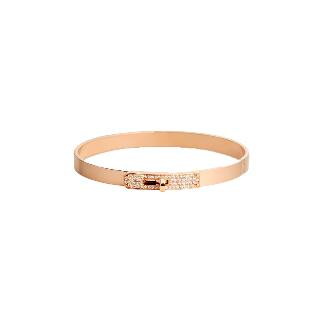 ITE4UJEVFWA6 Hermes Kelly Diamond Bracelet H110013B 00