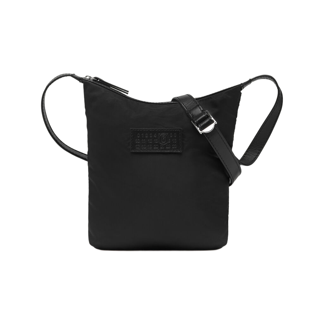 SB6WG0026P9062T8013 MM6 Maison Margiela Numeric Vertical Crossbody Bag Black