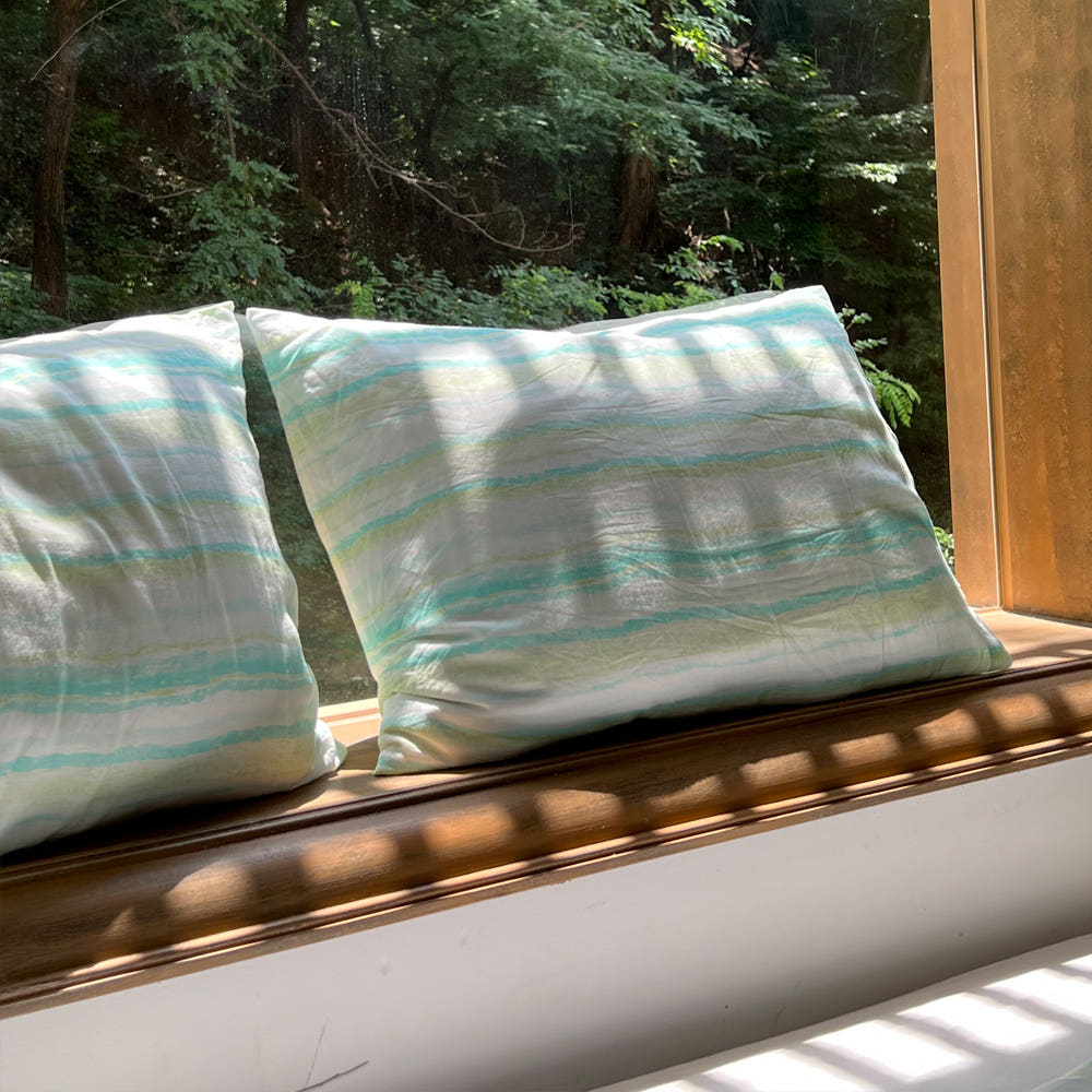 무성화 수풀 100% 텐셀 모달 베개커버 50x70cm(MUSEONGHWA Forest Tencel modal pillow cover 50x70cm) - 3