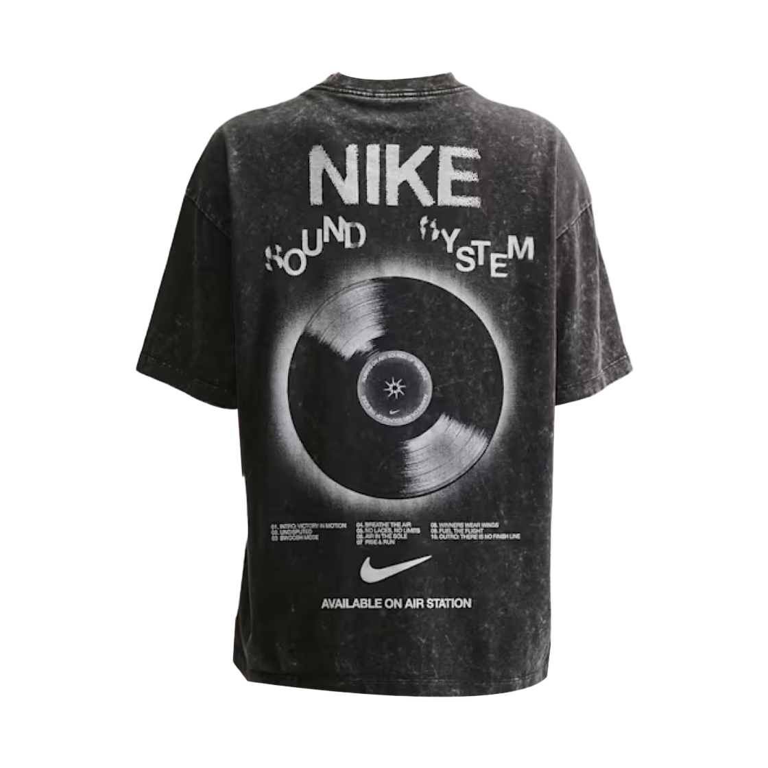 (W) 나이키 NSW 클래식 오버사이즈 티셔츠 블랙 - 아시아((W) Nike NSW Classic Oversized T-Shirt Black - Asia) - 2