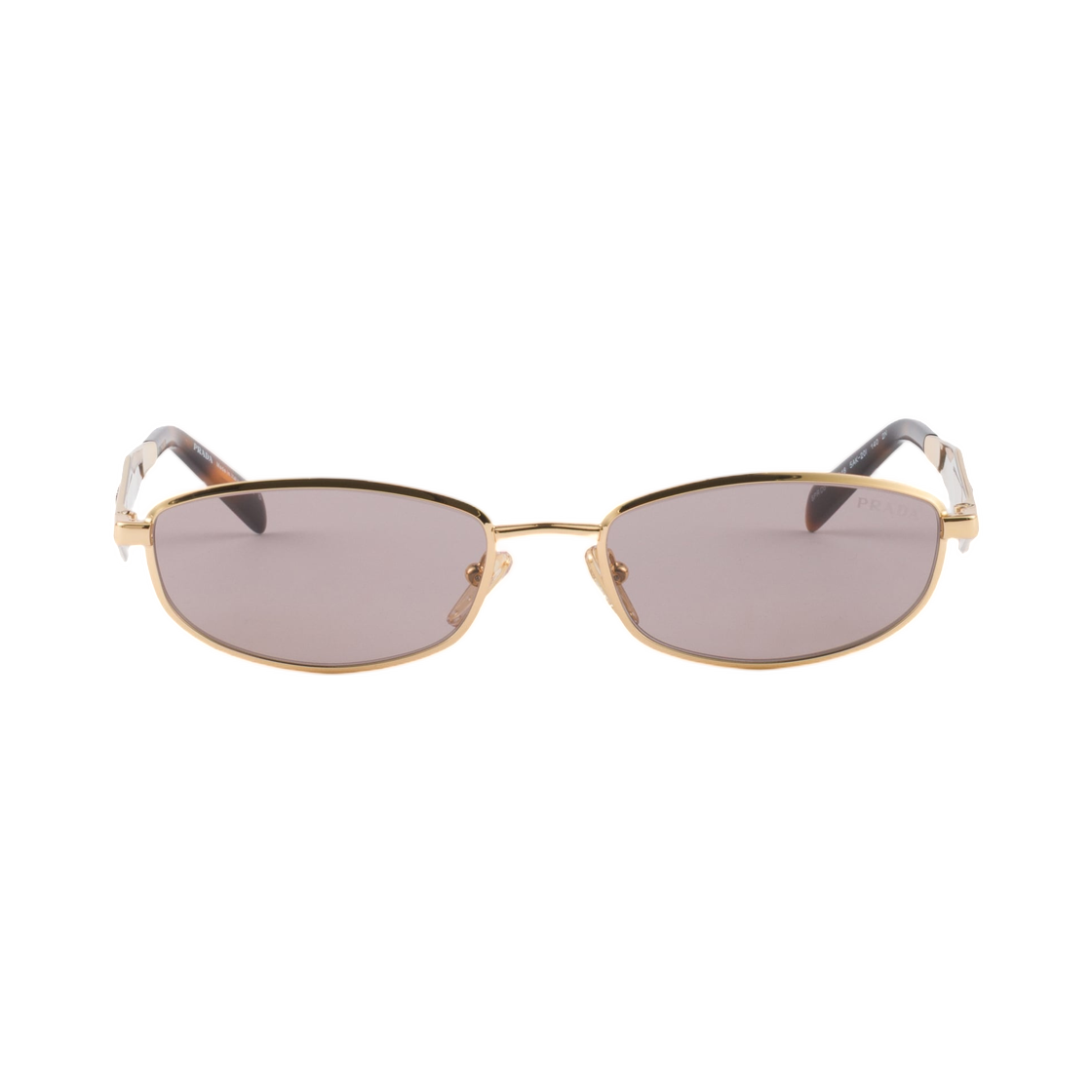 SPRD51-E5AK-FE20I Prada Sunglasses with Prada Logo Mauve Lenses