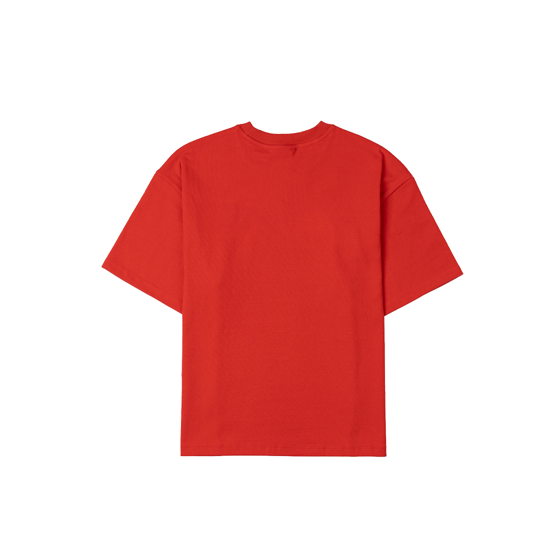 베를린 포토북 디스트리뷰션 002 비에프브이 센터 로고 티 레드(Berlin Photobook Distribution 002 BFV Center Logo Tee Red) - 2