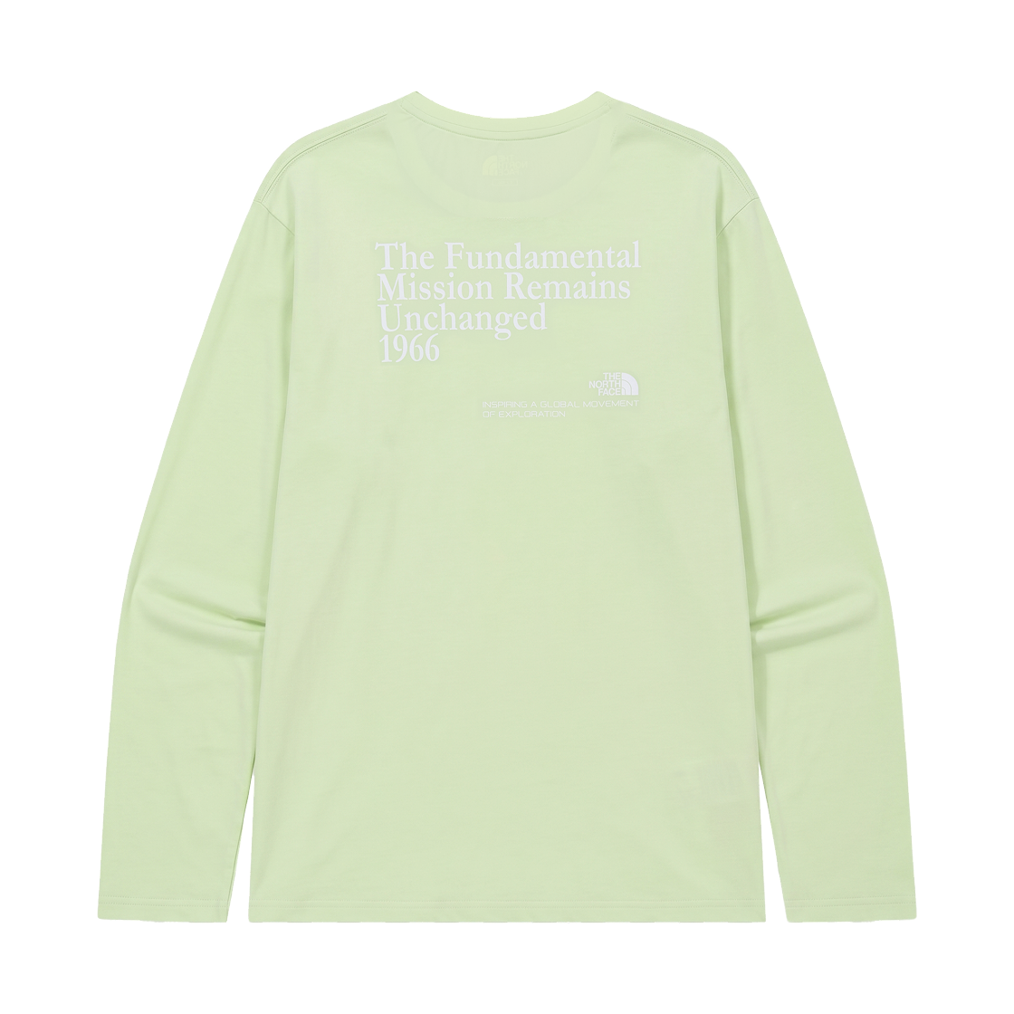 NT7TS06L The North Face White Label Mariv L/S R/T-Shirt Limeade - 26SS