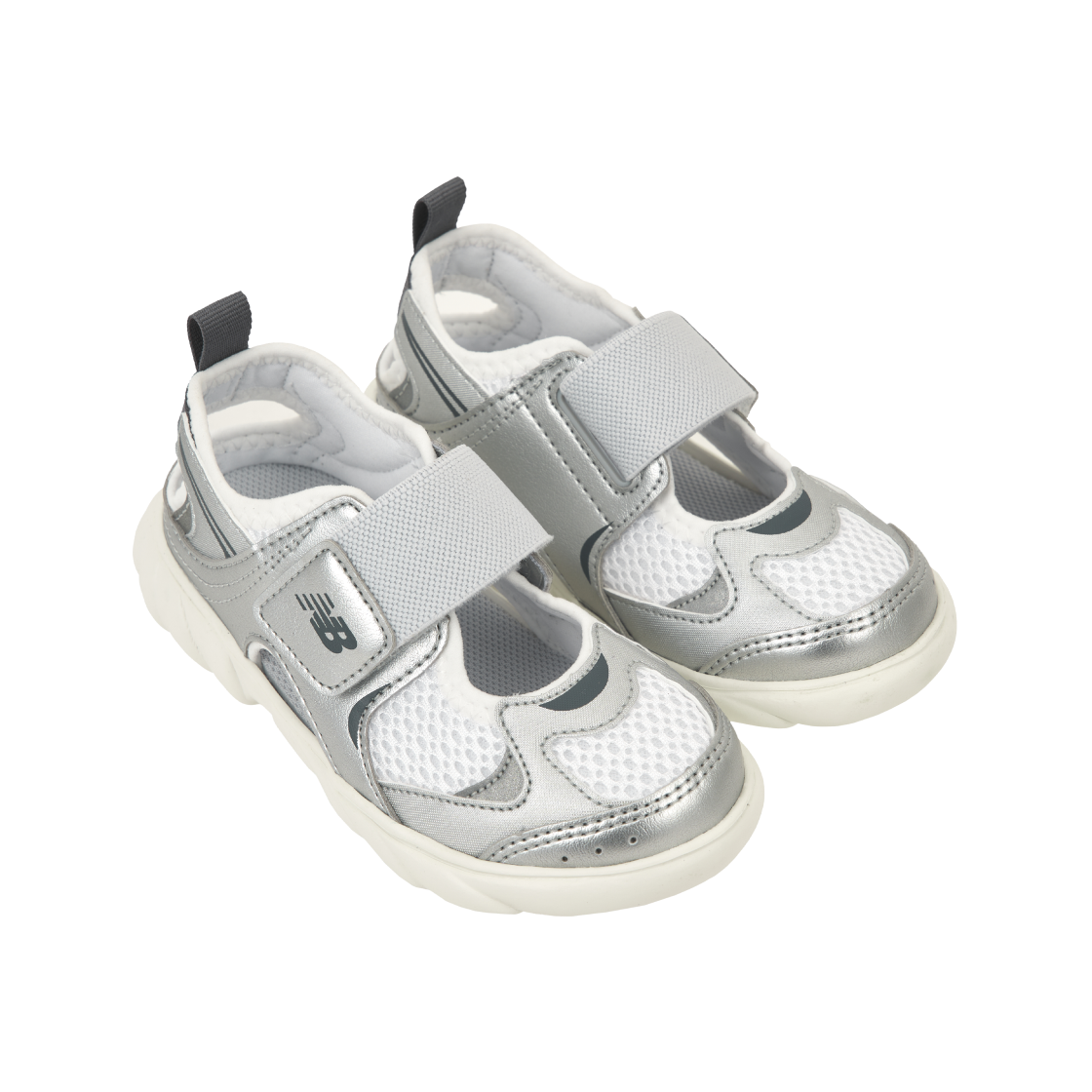 (키즈) 뉴발란스 프리들 920 샌들 실버((Kids) New Balance Freedle 920 Sandal Silver) - 4